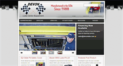 Desktop Screenshot of devonlube.com